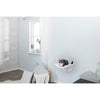Lorena Space Saving Wall Mounted Cat Perch with Soft Cushion, White