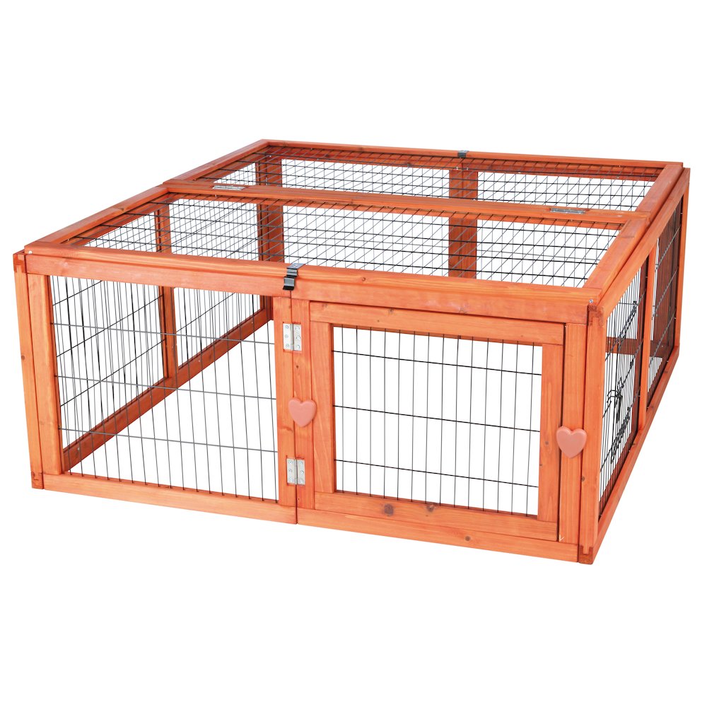 Weatherproof Outdoor Medium Small Animal Cage & Run Extension Roof