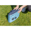 47" Outdoor Splash Pool for Dogs, Foldable Playpen, Bathtub, Blue, Large