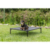2-in-1 Elevated Portable Dog House or Dog Cot & Tent for Small-Medium Dogs