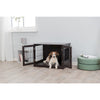 29.5" Dog Crate, Wooden Indoor Kennel Furniture for Small Dogs Up to 25 lb