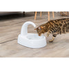 Curved Stream 84.5oz Drinking Fountain for Cats and Dogs