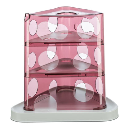 Cheese Tower Strategy Game for Cats, Puzzle Toy, Treat Dispenser