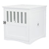 1-Door 20" Wooden Indoor Furniture Style Crate for Small Dogs, White