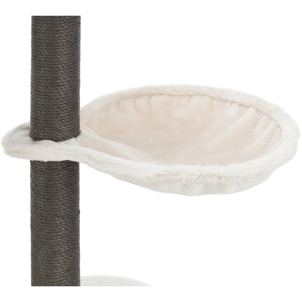 Moriles Plush & Sisal 3-Level 39" Cat Tree with Scratching Posts & Condo