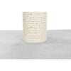 Espejo 27" Sisal Cat Scratching Post with Plush Platform, Gray