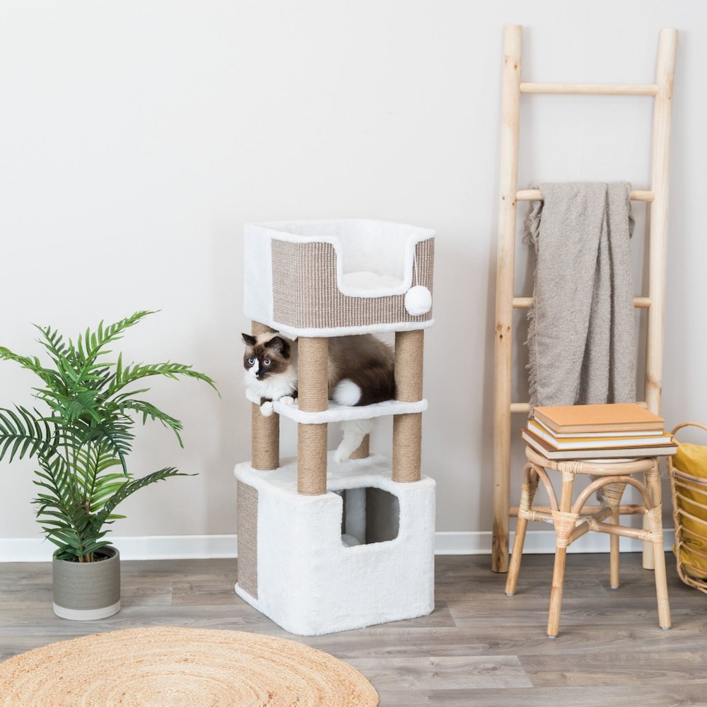 Lucano 39.8" Multi-Level Cat Tree with Sisal Scratching Posts