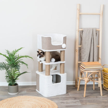Lucano 39.8" Multi-Level Cat Tree with Sisal Scratching Posts