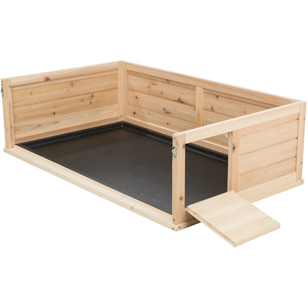 Wooden Indoor Small Animal Run with a View