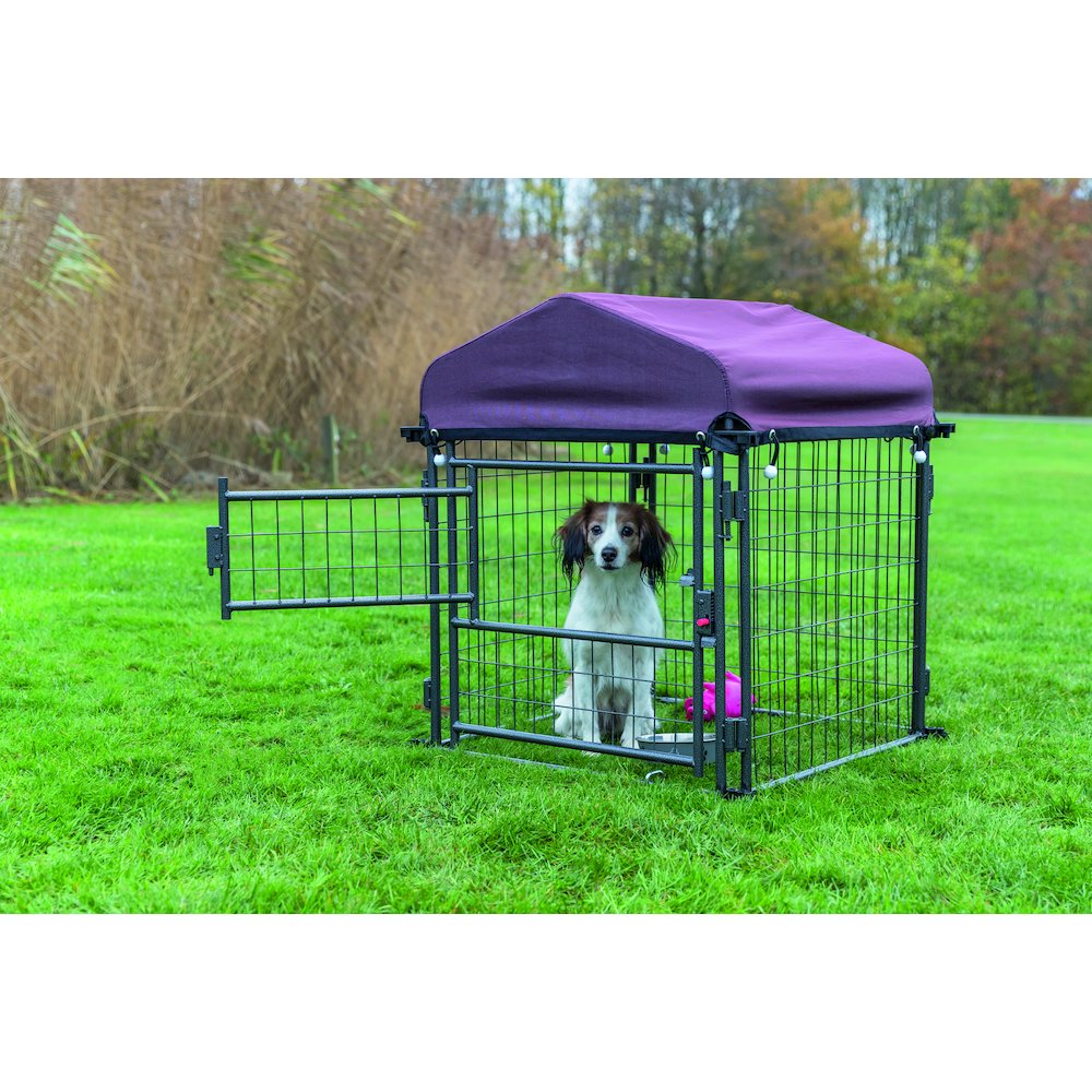 Deluxe Outdoor Dog Kennel, Small