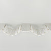 Multi-Level Wall Mounted Cat Perch with Bridge, White