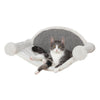 Liam Multi-Level Wall Mounted Cat Perch-Lounge Set, Gray