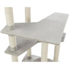 Seli Plush 4-Level 59" Cat Tree with Sisal Scratching Posts, Condo & Cat Toy