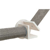 Wall Set 4 Wall Mounted Cat Perch System with 2 Sisal Scratching Posts, Gray
