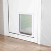 2-Way Pet Door for Doors with Lockable Panel, For Medium to Large Dogs