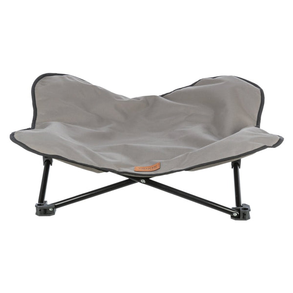 Elevated Camping Cot, Folding Dog Bed, Raised Travel Lounger for Small Dogs