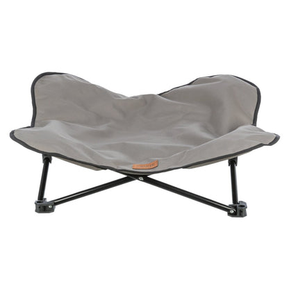 Elevated Camping Cot, Folding Dog Bed, Raised Travel Lounger for Small Dogs