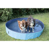 63" Outdoor Splash Pool for Dogs, Foldable Playpen, Bathtub, Blue, XX-Large