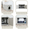 XL Cat Litter Box Enclosure Hidden Litter Indoor Cat Furniture Pet Home