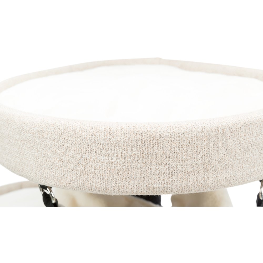 Vidor Plush & Sisal 2-Level 28.3" Cat Tree Scratching Posts Hammock Cushions