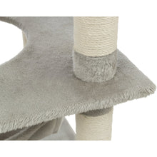 Abby Plush 4-Level 63.5" Cat Tree with Sisal Scratching Posts Condo & Cat Toy
