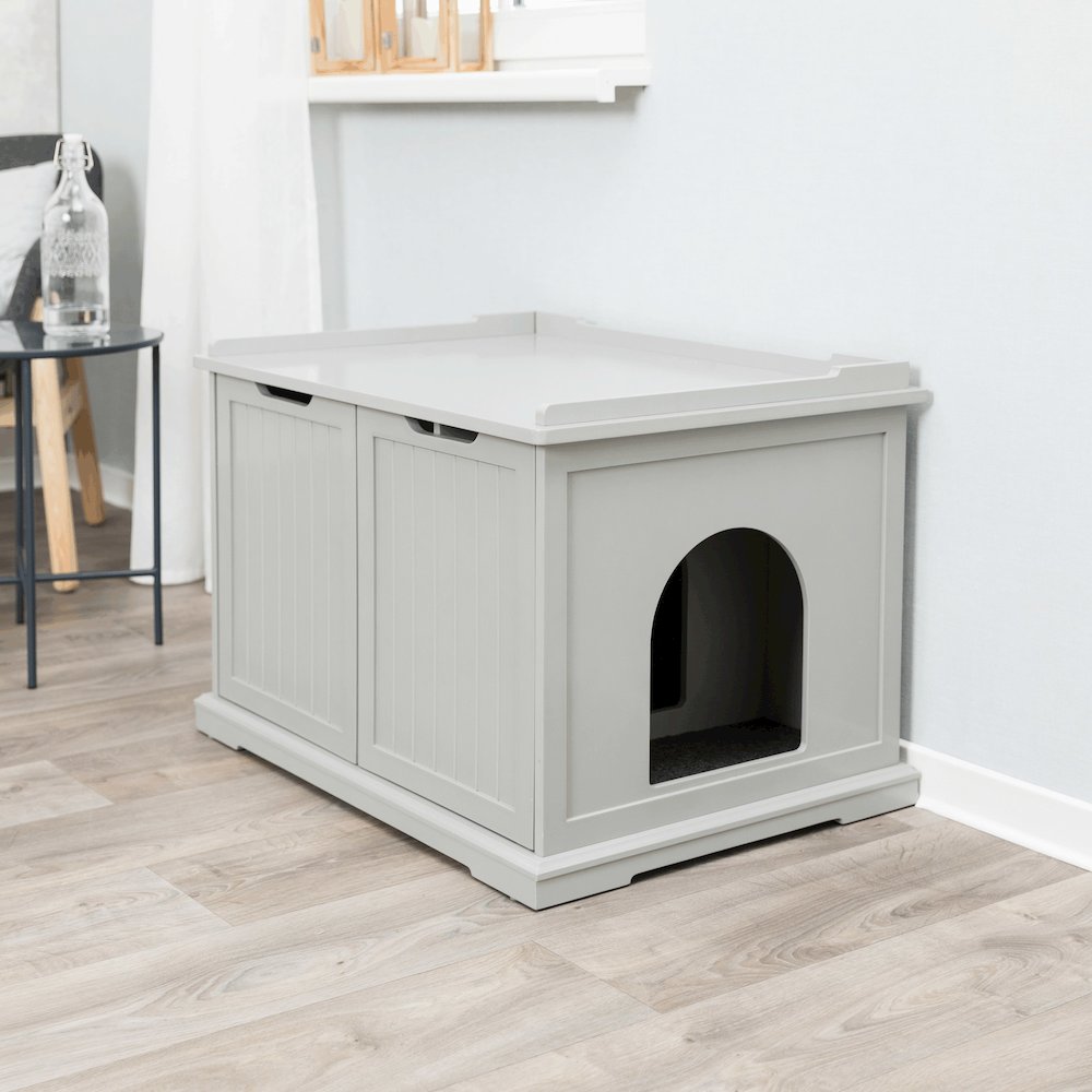 XL Cat Litter Box Enclosure Hidden Litter Indoor Cat Furniture Pet Home