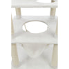 Abby Plush 4-Level 63.5" Cat Tree with Sisal Scratching Posts Condo & Cat Toy