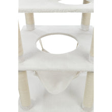 Abby Plush 4-Level 63.5" Cat Tree with Sisal Scratching Posts Condo & Cat Toy