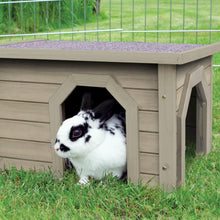 Wooden Small Animal Hideaway for Large Exercise Yards for Rabbits & Guinea Pigs