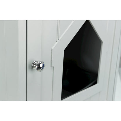 Litter Box Enclosure Hide Litter Boxes Storage Drawer Indoor Cat Home