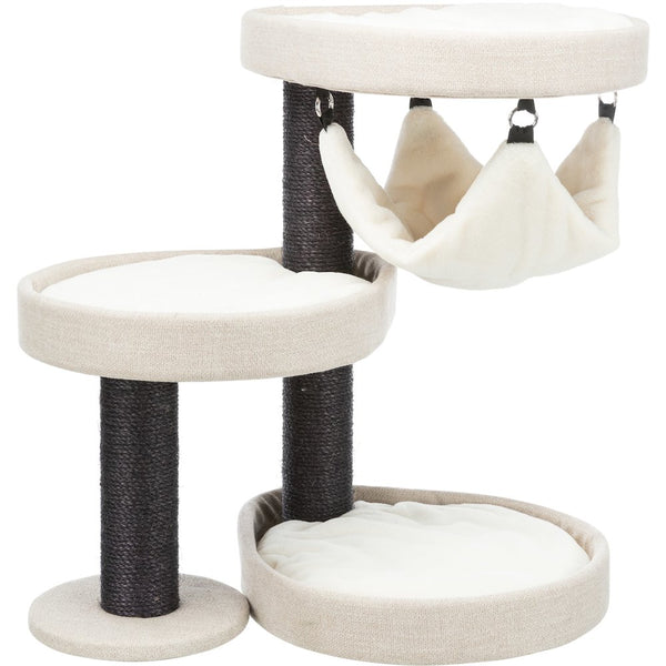 Vidor Plush & Sisal 2-Level 28.3" Cat Tree Scratching Posts Hammock Cushions