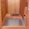 Weatherproof Outdoor 2-Story Wooden Small Animal Hutch with Run & Pull-Out Tray