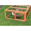 Weatherproof Outdoor Large Small Animal Cage and Run Extension w-Hinged Roof
