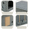 Lene Felt Indoor Cat Condo, Small Cat Hideaway - Cat Toy, Jute Scratching Pads