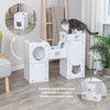 Casa Cara Indoor Modular Cardboard Cat Condo, Cat Play Tower