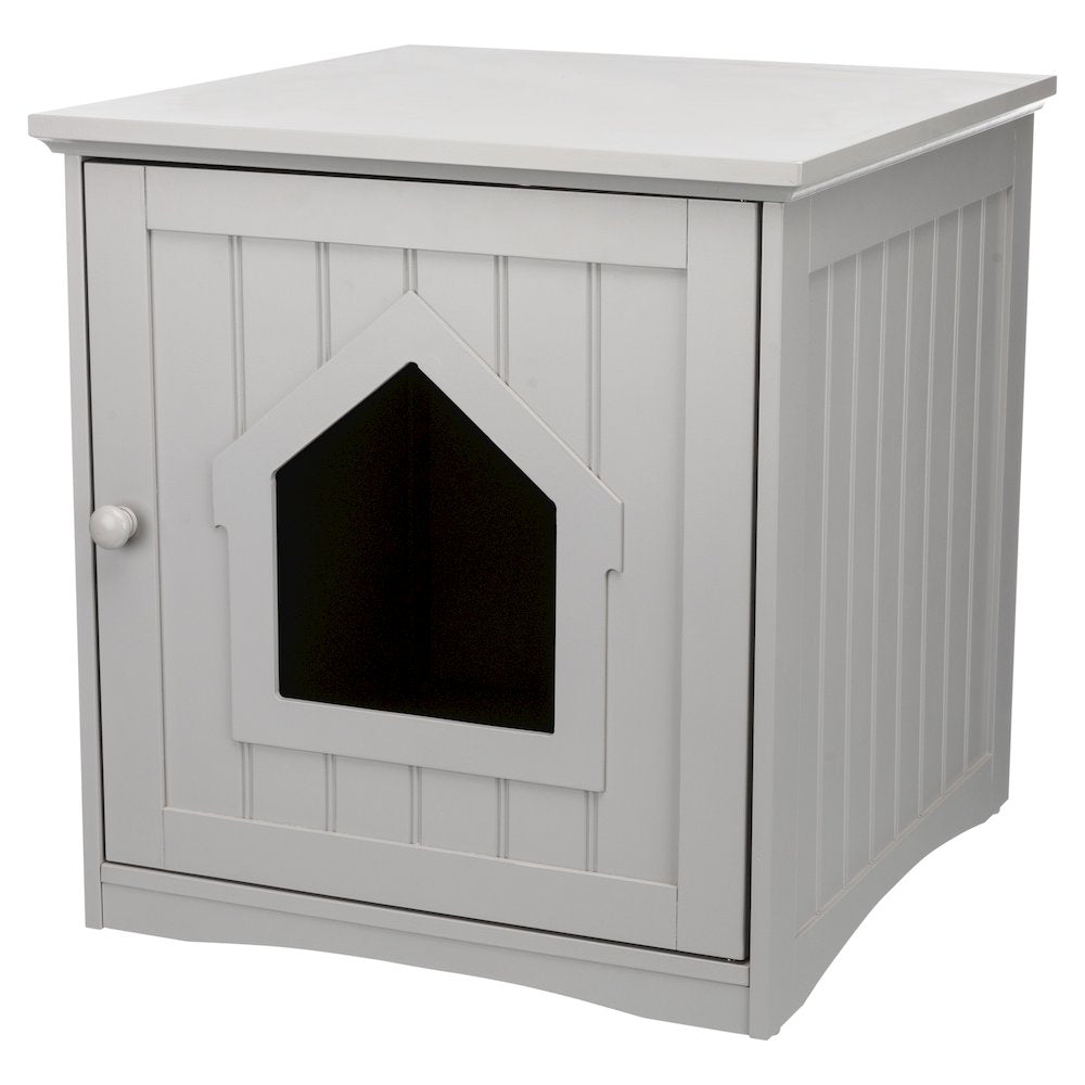 Small Cat Litter Box Enclosure Hidden Litter Indoor Cat Furniture Pet Home