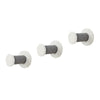 XXL Multi-Level Wall Mounted Cat Perch-Step, 3 Piece Set, Gray-White