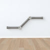 Wall Set 2 Multi-Level Wall Mounted Cat Perch System with 3 Scratching Posts