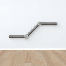 Wall Set 2 Multi-Level Wall Mounted Cat Perch System with 3 Scratching Posts
