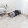 Sisal & Plush 1-Level 11.8" Cat Condos with Scratching Surface, Tunnel & Cat Toy