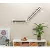 Wall Set 4 Wall Mounted Cat Perch System with 2 Sisal Scratching Posts, Gray