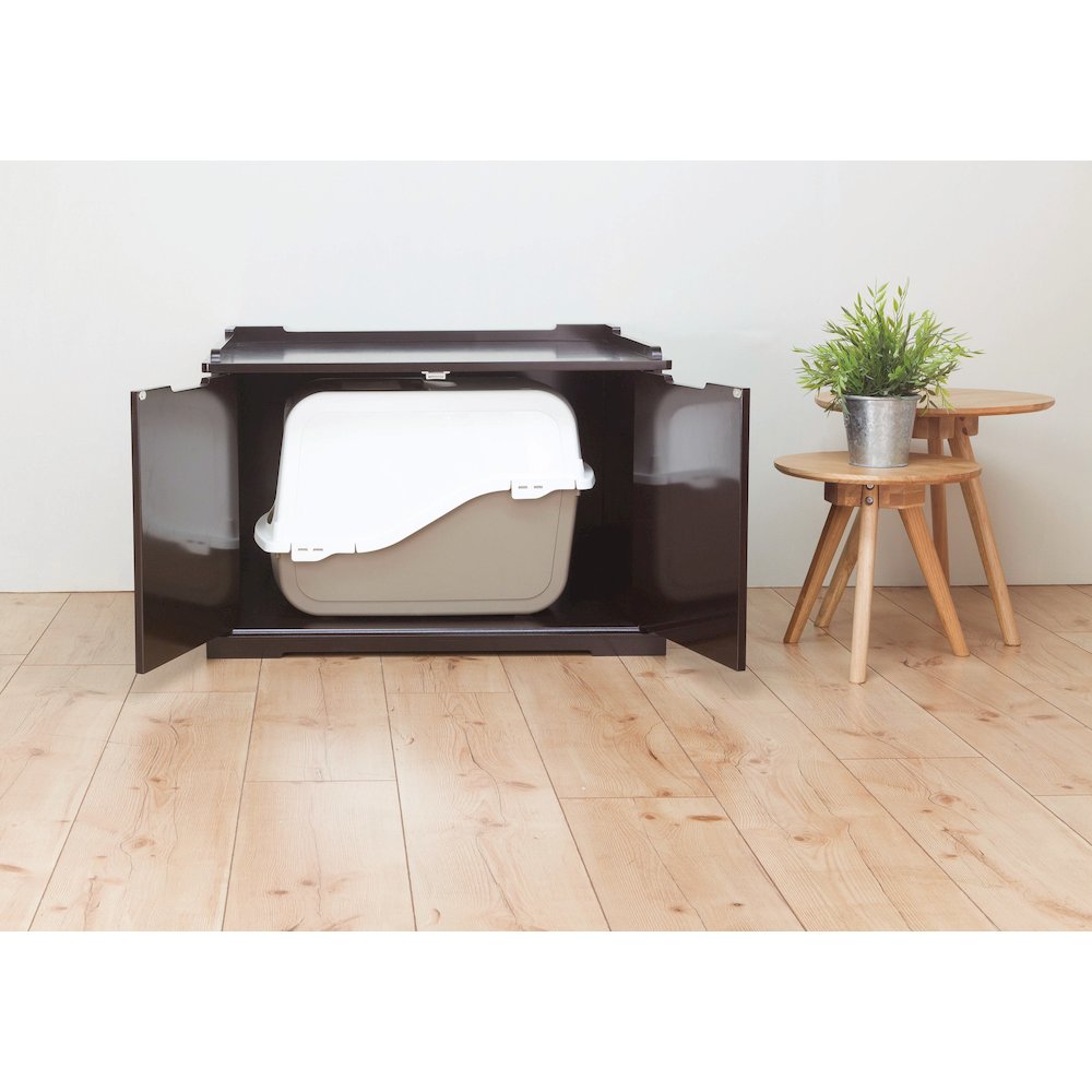 XL Cat Litter Box Enclosure Hidden Litter Indoor Cat Furniture Pet Home