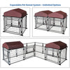 Deluxe Outdoor Dog Kennel, Small