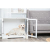32.7" Dog Crate, Wooden Indoor Kennel Furniture for Medium Dogs Up to 50 lb