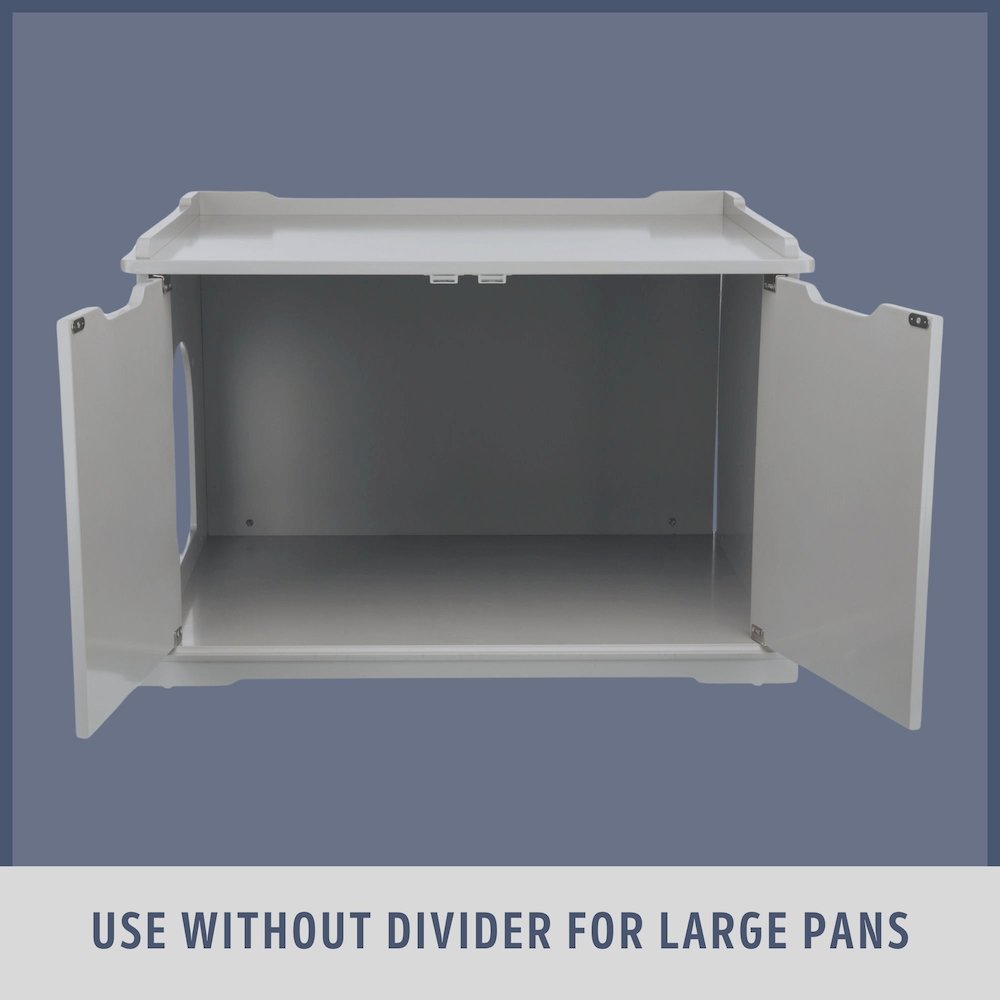 XL Cat Litter Box Enclosure Hidden Litter Indoor Cat Furniture Pet Home