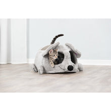 Lukas Plush Indoor Cat Condo with Sisal Scratching Surface & Removable Cushion