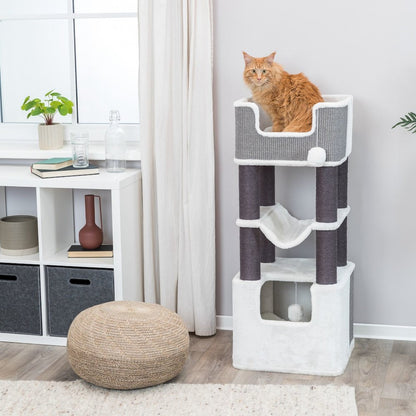 Lucano Xxl 43.3" Multi-Level Cat Tree with Sisal Scratching Posts