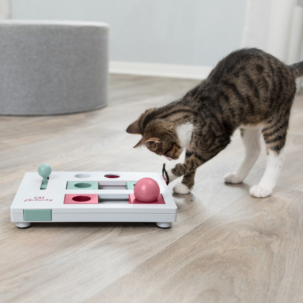 Brain Mover Strategy Game for Cats, Cat Puzzle Toy, Interactive Play