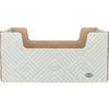 Cardboard Cat Scratching Box with Peek-a-Boo Openings & Double-Sided Scratcher