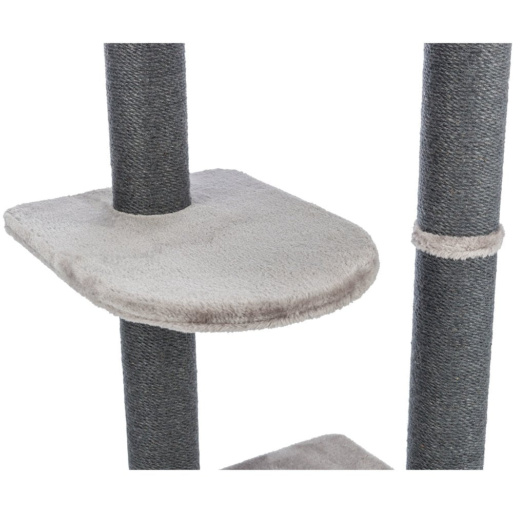 Altea Plush 3-Level 46.1" Cat Tree with Sisal Scratching Posts & Cat Toy